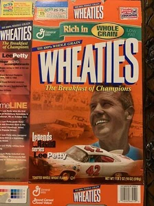 Collectible Legends of Racing Lee Petty Wheaties Box - 2001 - Picture 1 of 2