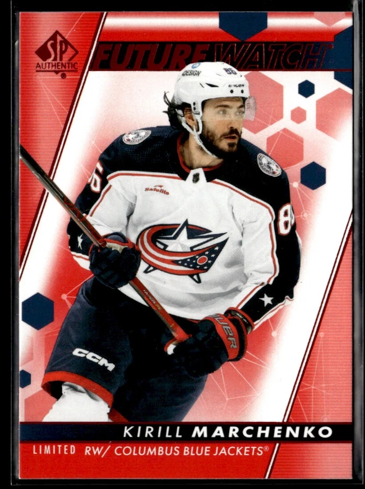 2022-23 SP Authentic Limited Red Kirill Marchenko #197 - Image 1 of 2