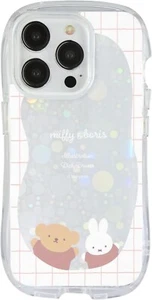 Funda Gourmandies iPhone 15 Pro Cristal Transparente Miffy y Boris MF-476B Japón - Imagen 1 de 5