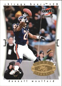 1997 Score Hobby Reserve Chicago Bears Football Card #23 Donnell Woolford