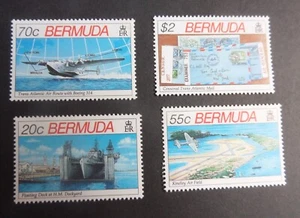 Bermuda 1991 50th Ann 2nd World War aircraft SG636/9 MNH UM unmounted mint - Imagen 1 de 1