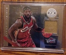2013-14 Panini Totally Certified Materials  Gold Patch Lebron James Cleveland 
