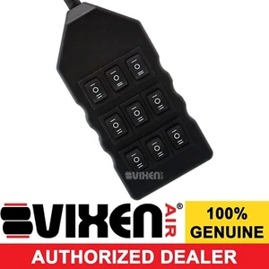 9-SWITCH AIR RIDE/SUSPENSION/4-CORNER ROCKER CONTROLLER FOR VXF4CM14B MANIFOLD - Picture 1 of 3