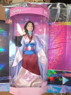 Muñeca Disney Princesa Mulan Tienda Disney Nueva En Caja Sellada De Colección 2001 Asiática Foto 1 de 4
