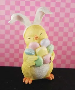 Macaron Chick in Easter Bunny Ears macarons nuevo con etiquetas Bunny Boulevard - Imagen 1 de 5