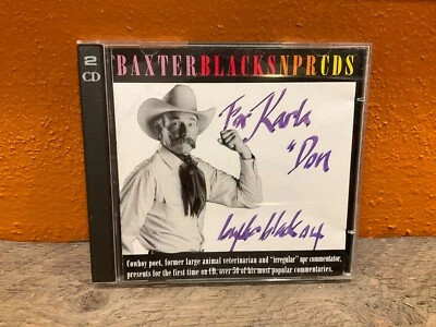 Baxter Black - NPR - 2 Audio CDs - 2004 Coyote Cowboy Company Signed By Baxter - Image 1 of 4