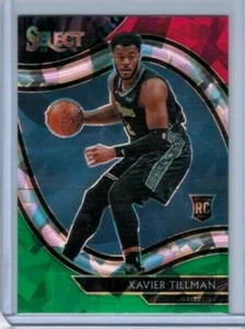 2020-21 Panini Select Xavier Tillman Courtside Red White Green Ice Prizm RC #266 - Picture 1 of 1