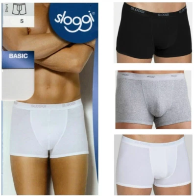 4  Boxer uomo cotone SLOGGI BASIC SHORT pari gamba box mutanda slip Taglia 4°/8° - Immagine 1 di 4
