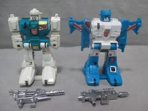 Autobot Jumpstarters 1984 completo Transformers G1 TWIN TWIST y topspin de colección - Imagen 1 de 6