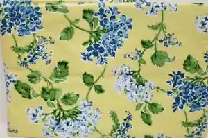 Superior Vinyl Flannel Back Tablecloth, 70" Round (4-6 people) FLOWERS ON YELLOW - Picture 1 of 8