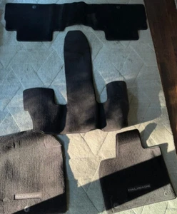 2021 Hyundai Palisade OEM Authentic Carpet Floor Mats Never Used -- from new car - Picture 1 of 6