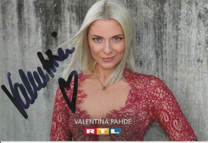 Valentina PAHDE / GZSZ , RTL Karte ! - Bild 1 von 1