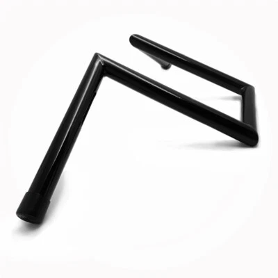 Manillar de elevación negro Z Bar de 8 pulgadas para Harley Softail Sportster Bobber Chopper Foto 1 de 4