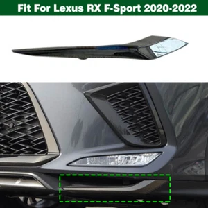 Left Front Bumper Lower Corner Strip Trim Chrome For Lexus RX F-Sport 2020-2022 - Picture 1 of 11