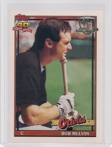 1991 Topps Desert Shield Bob Melvin Orioles # 249 - Bild 1 von 2
