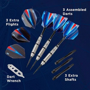 Viper Sidewinder Darts 80% Tungsten Steel Tip Darts 23 Grams - Picture 1 of 8