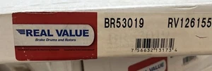 Rotor de freno de disco delantero valor real BR53019 - Imagen 1 de 2
