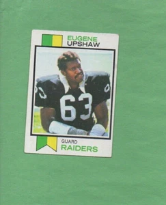 Juego de fútbol americano Topps 1973 tarjeta Eugene Gene Upshaw # 50 - Oakland Raiders - Imagen 1 de 1