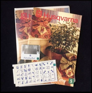 Sports & Children Embroidery Card/Overlay #5 for Husqvarna Viking Machines - Picture 1 of 10