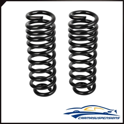 Pair Front for Ford F-150 F-250 1980-96 Bronco E-100 E-150 Econoline Coil Spring - Image 1 of 4