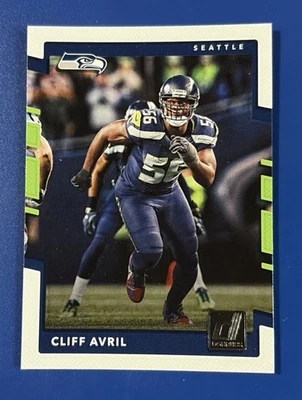 2017 Donruss Football Cliff Avril Seattle Seahawks #264 - Image 1 of 2