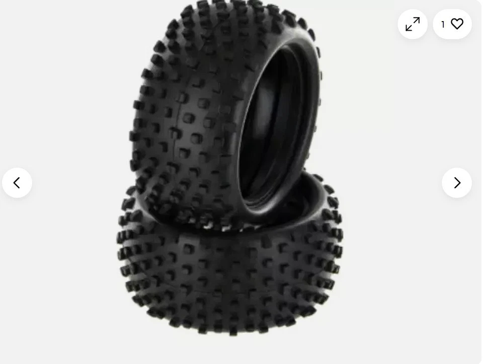 Redcat Racing 1/10 Buggy Rear Tires  06025 - Image 1 of 1