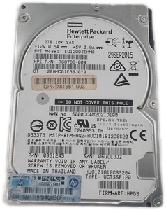HP Hewlett Packard EG1200JEHMC 1.2TB 2.5" SAS HDD 10K RPM - Picture 1 of 6