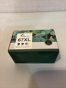 Cartucce di inchiostro di ricambio Ubinki 63XL 3 PZ nero guarnizione tricolore nuove con scatola 01/2027 - Foto 1 di 4