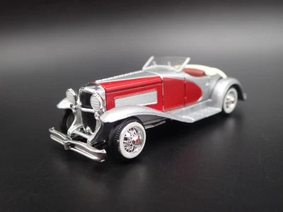 35 Dueesenberg SSJ Speedster 1935 plata escala 1/64 diorama coche modelo fundido a presión Foto 1 de 4