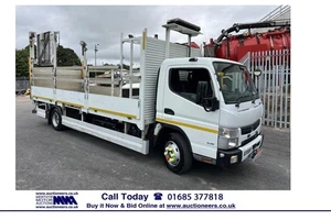 2019 - 19 - MITSUBISHI CANTER 7C15 47 AUTO BLUETEC 4X2 7.5TON TRAFFIC MANAGEMENT - Picture 1 of 18
