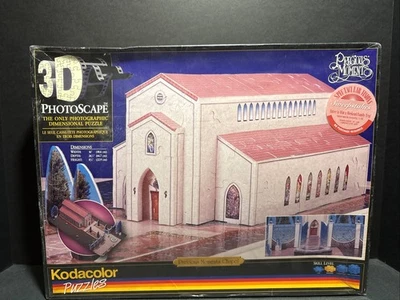 Rompecabezas Kodacolor Precious Moments 3D Photoscape sellado nuevo en caja - Capilla Foto 1 de 4