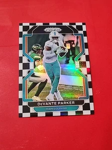 DeVante Parker 2021 Panini Prizm Black & White Checker Prizm #104 Dolphins - Picture 1 of 4