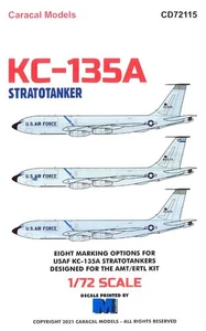 Caracal Decals 1/72 BOEING KC-135A STRATOTANKER U.S. Air Force - Picture 1 of 4