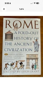 ROME ROMA 3D A Fold-Out History The Ancient Civilization 4 Feet Long NEW sealed - Picture 1 of 6