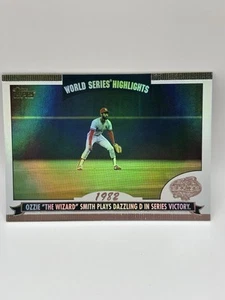 2004 Topps World Series Highlights Ozzie Smith #WS-OS NM - Bild 1 von 2