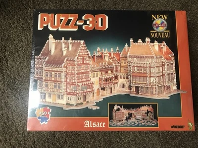 Wrebbit Puzz-3D, Alsace Castle, 959 Piece, Foam 3D Puzzle, New Sealed - Image 1 of 4
