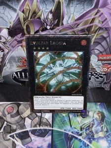 Evolzar Laggia (Platinum Secret Rare) RA04-EN160 Quarter Century Stampede 1st... - Picture 1 of 1