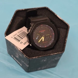 BN CASIO G-SHOCK GA-2100RGB-1AER VIRTUAL RAINBOW SERIES - Picture 1 of 4