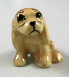 Hagen Renaker miniature made in America Cocker Spaniel puppy dog seated retired - Picture 1 of 4