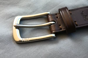 Polo Ralph Lauren Mens 2" x 1.5" Nickel Toned Belt Buckle for 1" Wide Belt - Picture 1 of 10