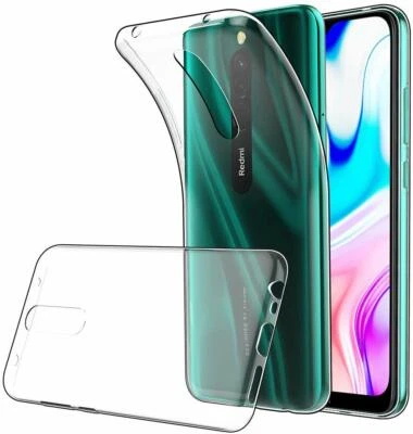 PHONETHRONE COVER CUSTODIA PER XIAOMI REDMI 8 TRASPARENTE TPU SLIM MORBIDA ULTRASLIM