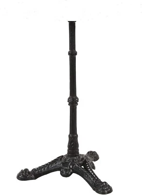 LESLI LIVING Standfuß Tischgestell für Bistrotisch Gusseisen Löwentatze schwarz 70