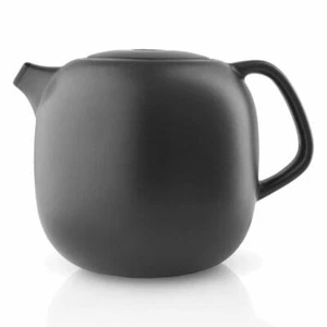 Eva Solo Teekanne Teebereiter Feinsteinzeug/ Silikon Schwarz Nordic kitchen 1 L - Picture 1 of 5
