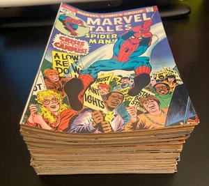 Wowza! HUGE LOT of *46* MARVEL TALES/SPIDERMAN! ≈ #55-133 (1974-81) Newsstand! - Picture 1 of 20