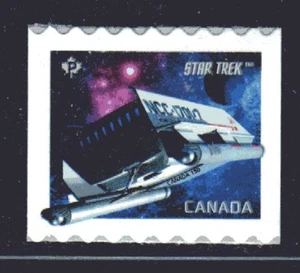 2017 Canada SC# 2985 - Star Trek Lot # C658 M-NH 1 stamp From Roll    - Picture 1 of 1