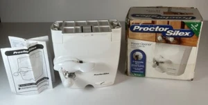 Proctor Silex (75400) Power Opener Under Cabinet Can Opener - White - EUC - Picture 1 of 20
