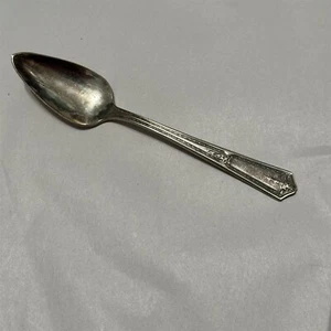 Cuchara naranja fruta vintage Art Deco RCCO 1924 plata internacional - Imagen 1 de 7