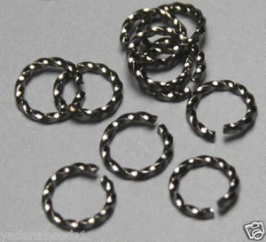 100 piezas de salto de lujo chapado en metal armado 9 mm  - Imagen 1 de 2