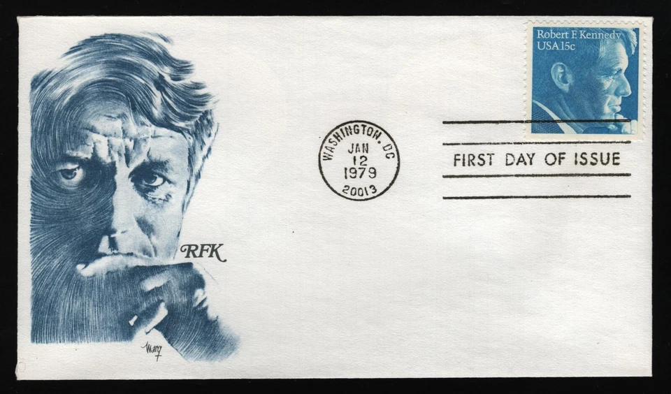 #1770 15c Robert F Kennedy, Marq FDC **ANY 5=FREE SHIPPING** - Image 1 of 1