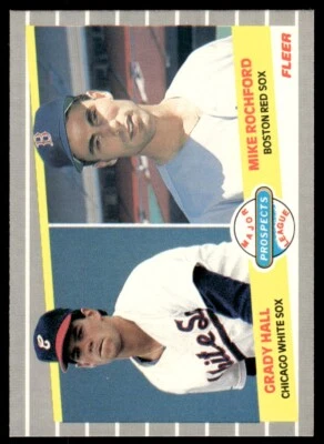 1989 Fleer Grady Hall/Mike Rochford A #650 - Image 1 of 2